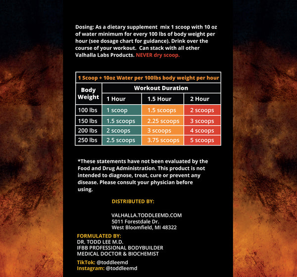 BATTLE MEAD - Intra Workout – Valhalla Labs